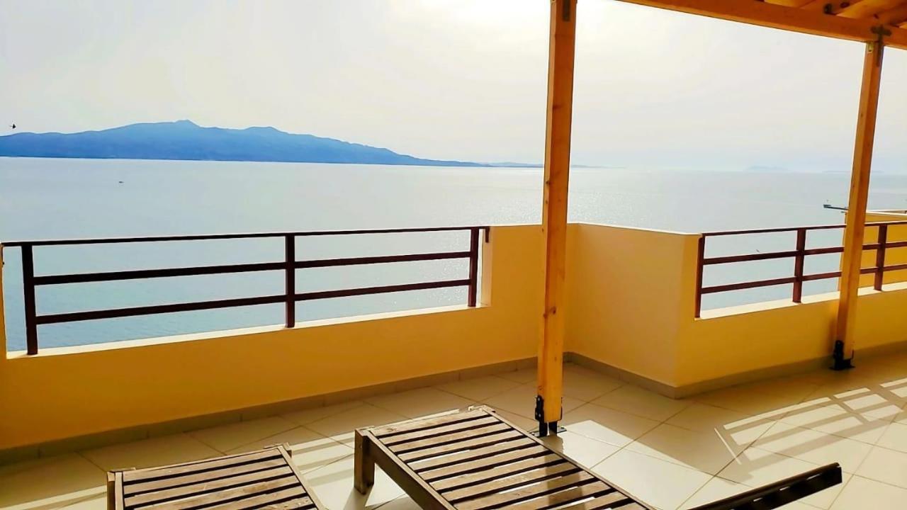 Rezidenca E Kalter Apartments Sarandë Exterior foto